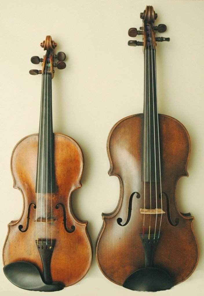 Viola y Violín (Características de la Viola)